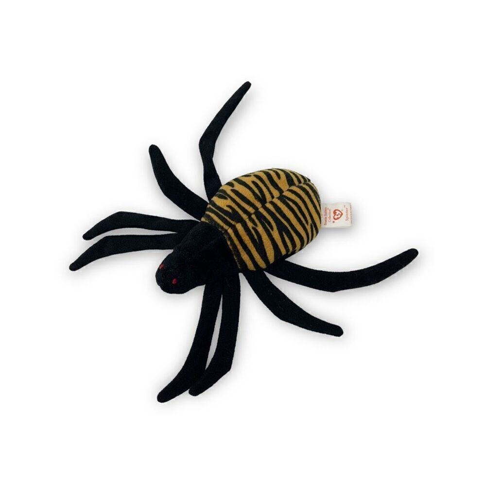 Ty Beanie Baby Spinner The Spider 1996 Pellets No Hang Tag